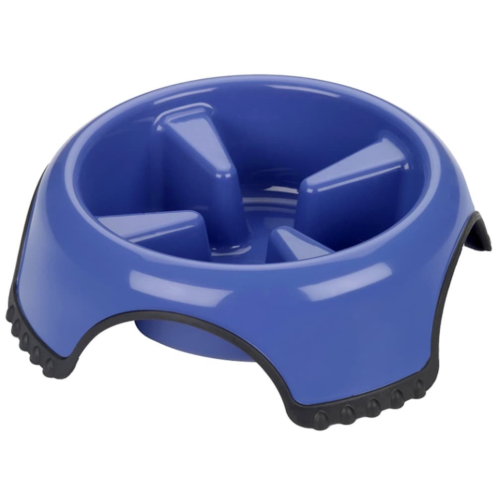 JW Pet Skid Stop Slow Feed Bowl