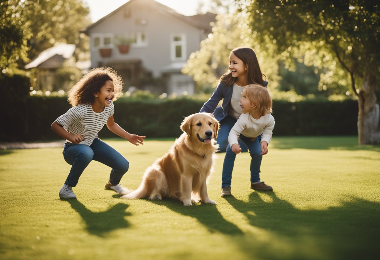 golden-retrievers-as-family-dogs